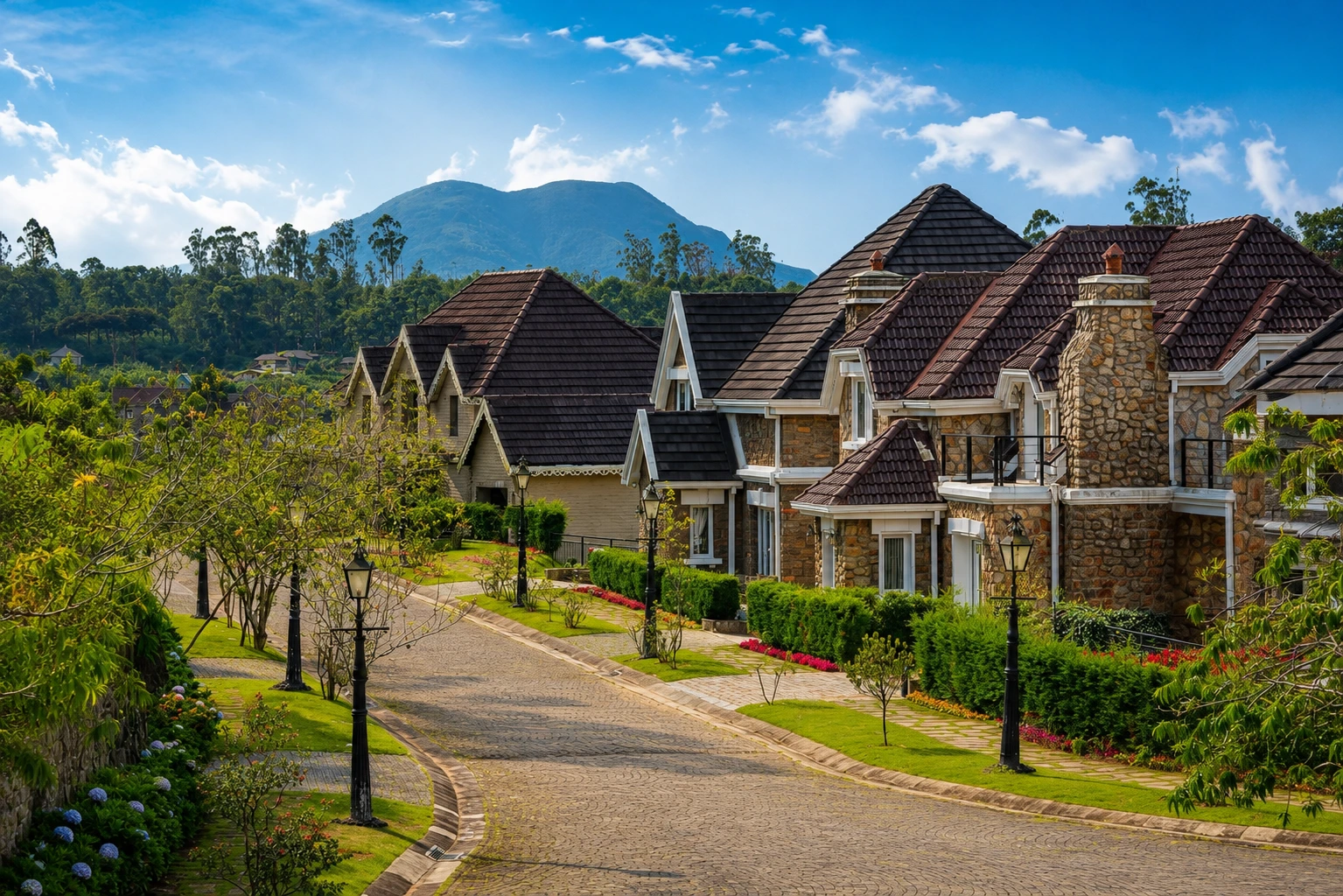 Colonial-era heritage architecture in Nuwara Eliya